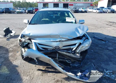 2011 Toyota Corolla Le z USA, uszkodzony, nr VIN 2T1BU4EE6BC544908